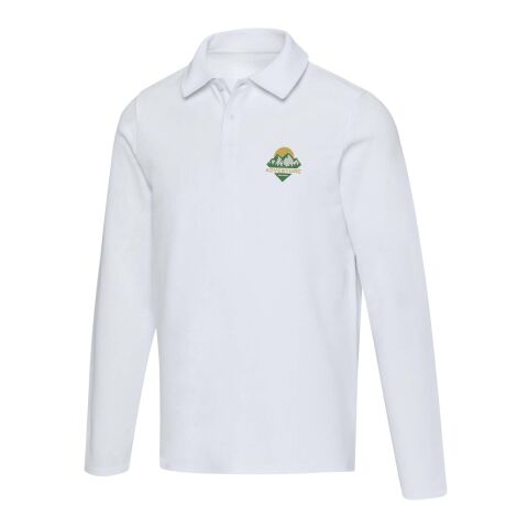 Apollo långärmad unisex piké Vit | S | Inget reklamtryck | Inte tillgängligt | Inte tillgängligt | Inte tillgängligt