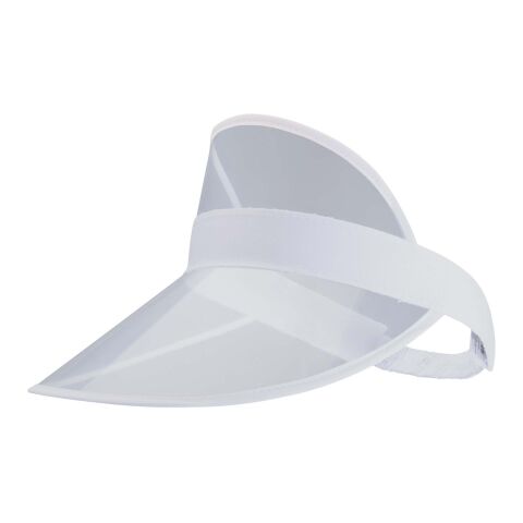 Bright solkeps med transparent skärm  Standard | Vit | Inget reklamtryck | Inte tillgängligt | Inte tillgängligt