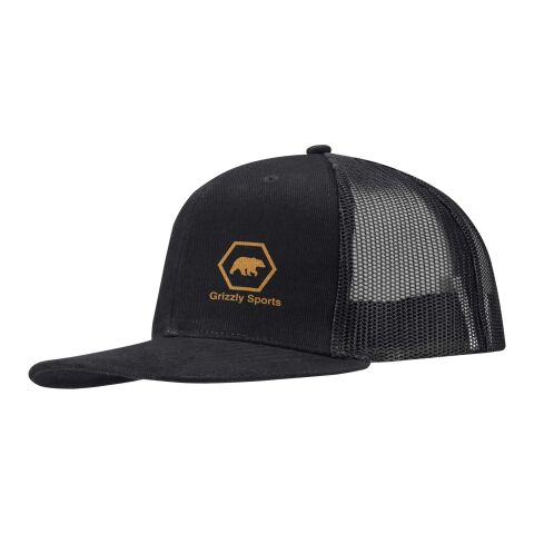 Drift Snapback 260 g/m2 keps med 6 paneler Svart