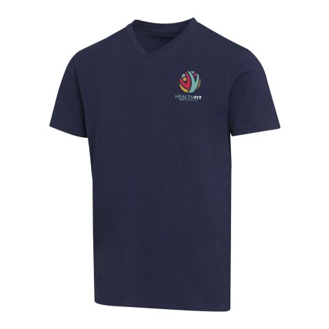 Balfour 200 g/m² kortärmad v-ringad unisex-T-shirt av ekologiskt OCS-material