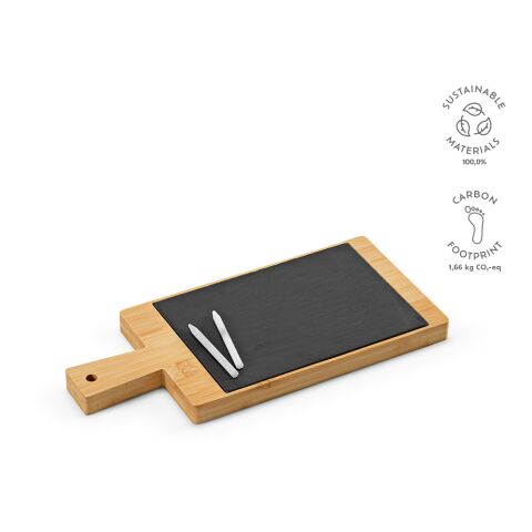 Claudel Bamboeplank Beige | Inget reklamtryck