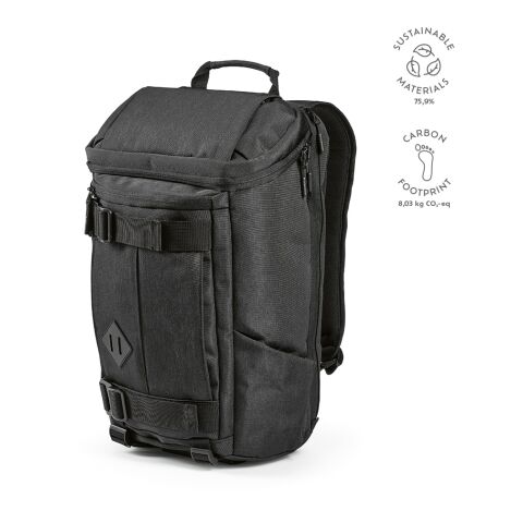 Paso Rugzak 20L rPET Svart | Inget reklamtryck