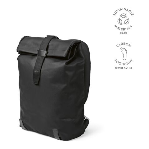 Berlin Rugzak 23L gerecycled katoen 340 g/m Svart | Inget reklamtryck