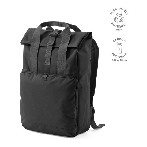 Warschau rugzak 20L rPET Svart | Inget reklamtryck
