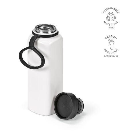 Ural fles gerecycled roestvrij staal 820 ml Svart | Inget reklamtryck