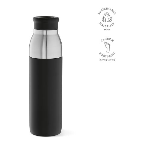 Colorado fles gerecycled roestvrij staal 760 ml Svart | Inget reklamtryck