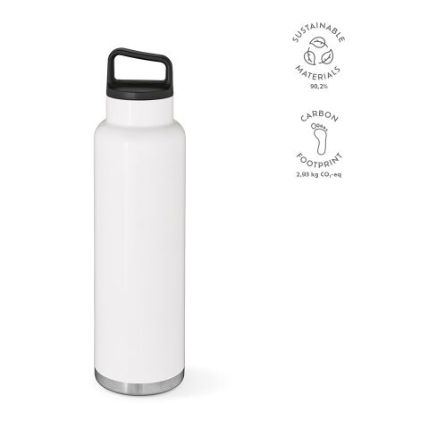 Zambezi 1500W fles gerecycled roestvrij staal 1620 ml Vit | Inget reklamtryck