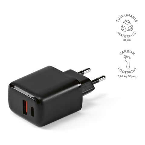 Franklin Kabel rABS 20W Svart | Inget reklamtryck