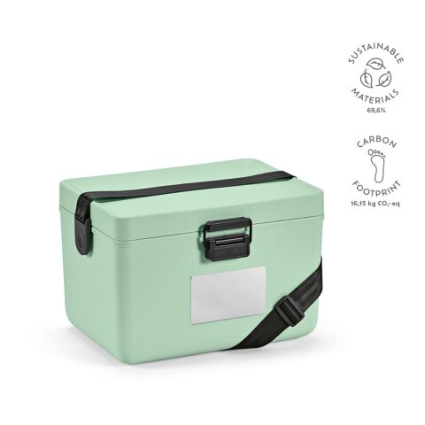 Bangkok 12L Koeler Gerecycled ABS Ljusgrön | Inget reklamtryck