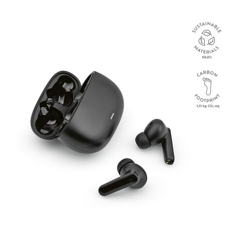 Pascal Oordopjes Keramisch 400 mAh Svart | Inget reklamtryck
