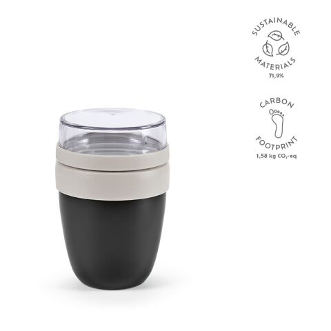 Rembrandt 800 maaltijdfles gerecycled roestvrij staal 760 ml Svart | Inget reklamtryck