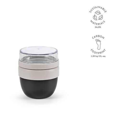 Rembrandt 600 maaltijdfles gerecycled roestvrij staal 580 ml Svart | Inget reklamtryck