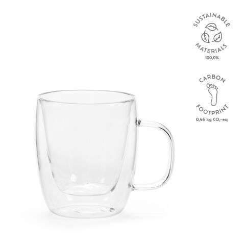 Elbe 220 Mok Borosilicaatglas 250 ml Transparent | Inget reklamtryck