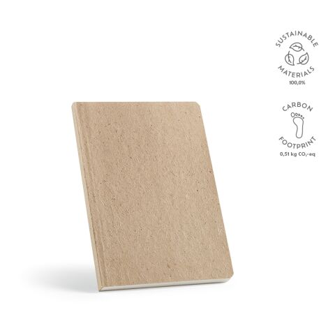 Andersen notitieboek A5 gerecycled papier 80 g/m Gul | Inget reklamtryck | A5