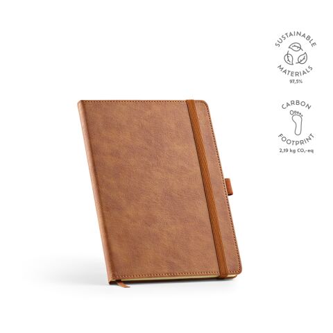 Howthorne notitieboek A5 gerecycled papier 70 g/m Ljusbrun | Inget reklamtryck | A5