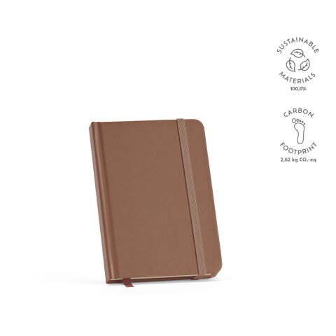 Marquez A6 notitieboek gerecycled papier 70 g/m brun | Inget reklamtryck