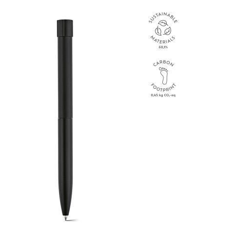 Borges Pen Gerecycled Aluminium Zwarte Inkt