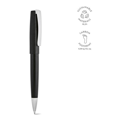 Hemingway Pen Gerecycled Aluminium Zwarte Inkt Svart | Inte tillgängligt | Inget reklamtryck