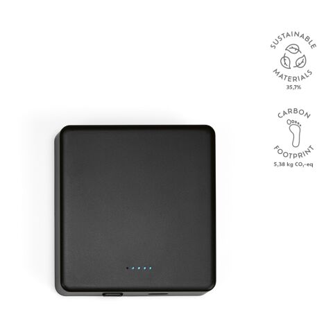 Mendel Powerbank Batterij 5 000 mAh Svart | Inget reklamtryck