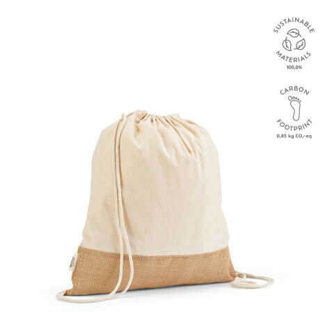 Denali boodschappentas gerecycled katoen 180 g/m2 Beige | Inget reklamtryck