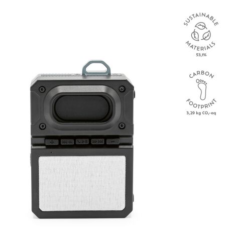 Soundo luidspreker gerecycled ABS 800 mAh Svart | Inget reklamtryck
