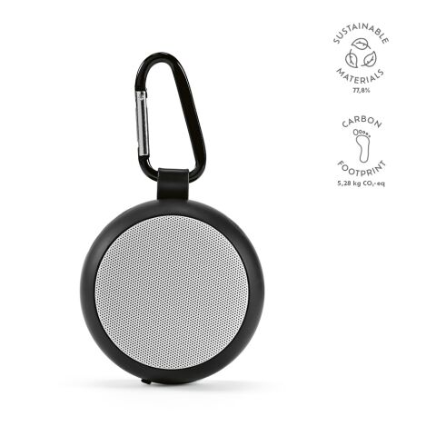Darwin luidspreker gerecycled ABS 1000 mAh Svart | Inget reklamtryck