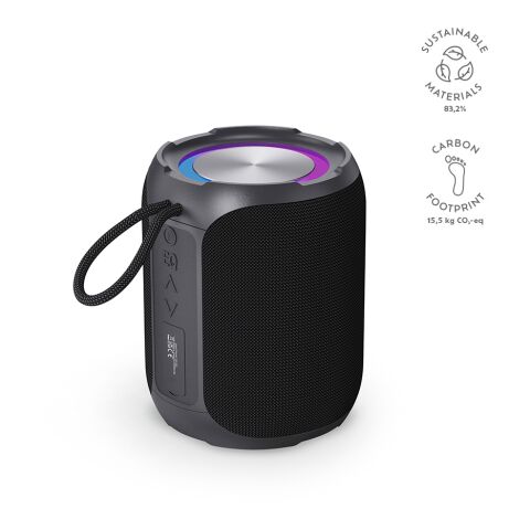Avicenna luidspreker gerecycled ABS 5 200 mAh Svart | Inget reklamtryck