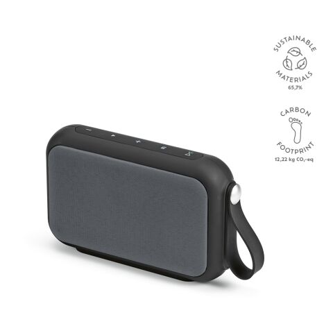 Hawking luidspreker gerecycled ABS 4 000 mAh Svart | Inget reklamtryck