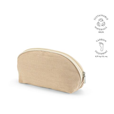 Dehli Toilettas Juco 260 g/m Beige | Inget reklamtryck