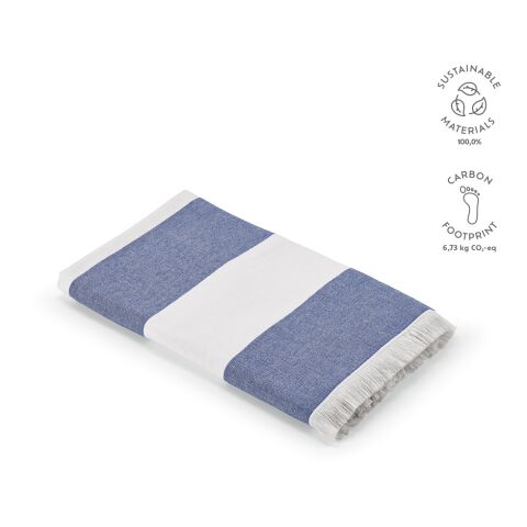 Rodin Handdoek Gerecycled Katoen 350 grams EU Blå | Inget reklamtryck