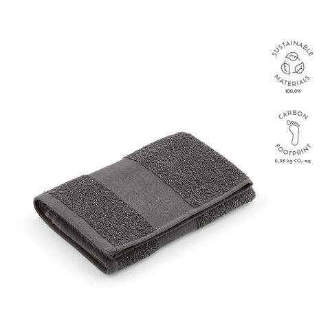 Donatello XL Handdoek gerecycled katoen 370 grams EU antracit | Inget reklamtryck