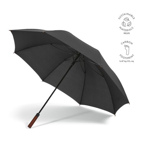 Aretha 32&quot; paraplu rPET Svart | Inget reklamtryck