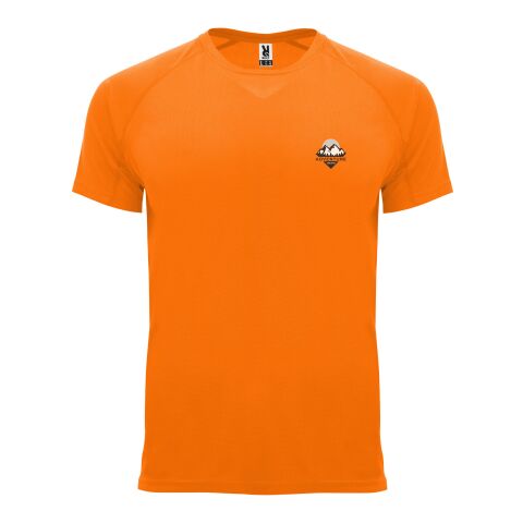 Bahrain kortärmad funktions T-shirt för barn Fluor Orange | 12