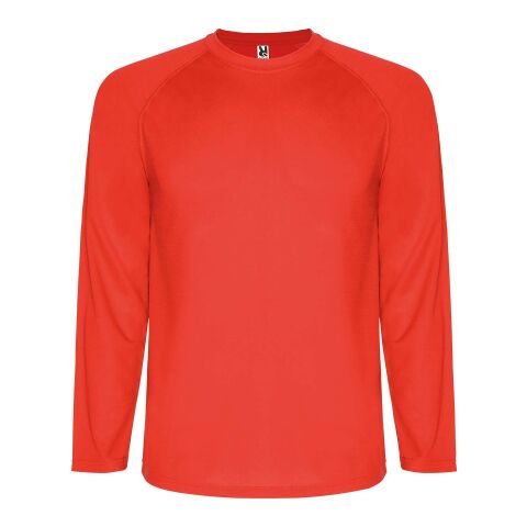 Montecarlo långärmad sport t-shirt för barn Röd | 12
