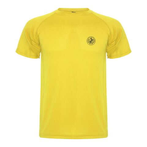 Montecarlo kortärmad sport-T-shirt för barn Standard | Gul | 12 | Inget reklamtryck | Inte tillgängligt | Inte tillgängligt | Inte tillgängligt