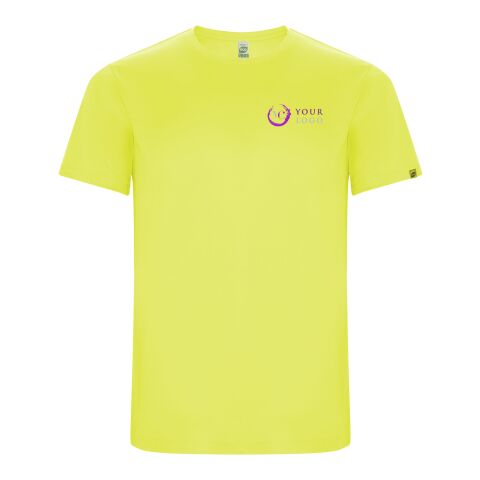 Imola kortärmad funktions T-shirt för barn Fluor Yellow | 8