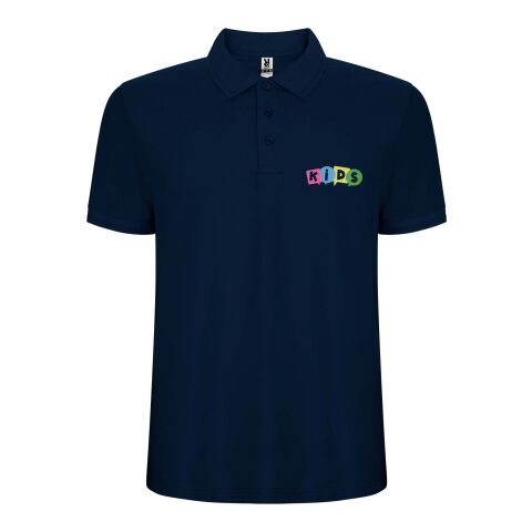 Pegaso Premium kortärmad polo för barn Standard | Navy Blue | 5/6 | Inget reklamtryck | Inte tillgängligt | Inte tillgängligt | Inte tillgängligt