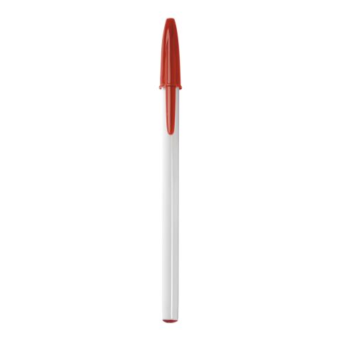 BIC® Style Kulpenna vit-röd | svart bläck | Inget reklamtryck | Inte tillgängligt | Inte tillgängligt
