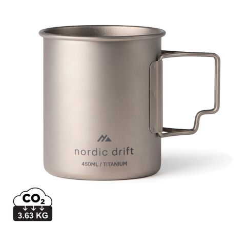Nordic Trail ultralätt titaniummugg 450 ml