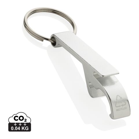 Flask- och konservöppnare i RCS återvunnet aluminium silver