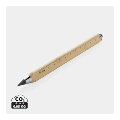 Eon bambu multifunktionell infinity-penna brun | Inget reklamtryck | Inte tillgängligt | Inte tillgängligt