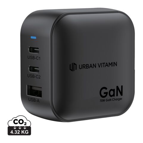 Urban Vitamin Santa Cruz RCS rplast 70W GAN-laddare svart | Inget reklamtryck | Inte tillgängligt | Inte tillgängligt
