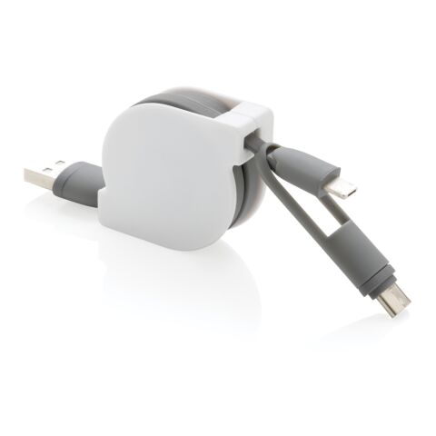 Utdragbar 3-i-1 kabel