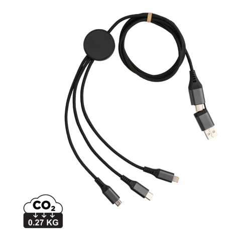 Terra 120cm 6-i-1 kabel i RCS återvunnen aluminium
