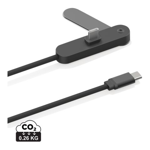 Aluvia RCS 65 W PD-kabel med justerbart telefonställ svart | Inget reklamtryck | Inte tillgängligt | Inte tillgängligt