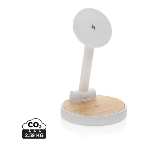 Ontario 15W magnetiskt 2 i 1 laddningsställ i RCS rplast