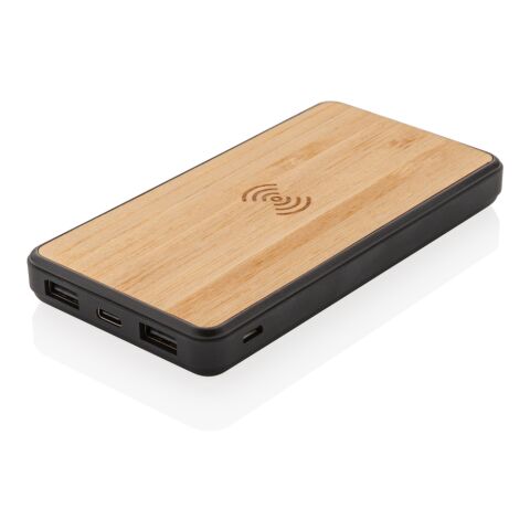 8.000 mAh powerbank m. trådlös laddning FSC®&amp; RCS plast