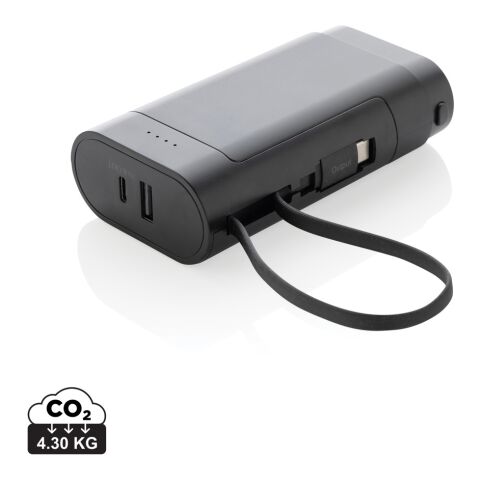 CycleCell 10.000 mAh powerbank med avtagbart batteri