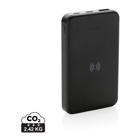 5.000 mAh trådlös powerbank i RCS återvunnen plast