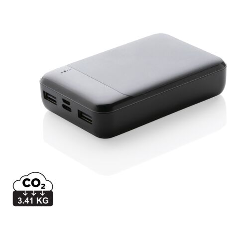 10.000 mAh powerbank i återvunnen plast, RCS standard